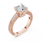 Ladies Ring DDLR-977 - Rose Gold - Image