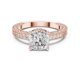 Ladies Ring DDLR-977 - Rose Gold - Image