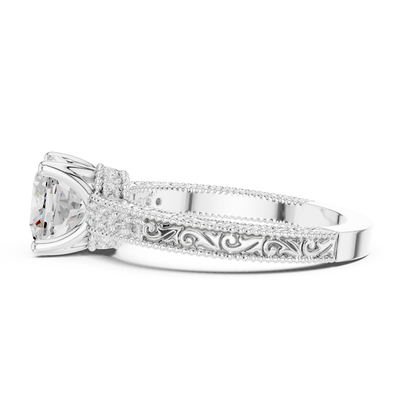 Ladies Ring DDLR-977 - White Gold - Image