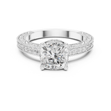 Ladies Ring DDLR-977 - White Gold - Image