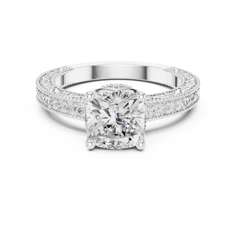 Ladies Ring DDLR-977 - White Gold - Image