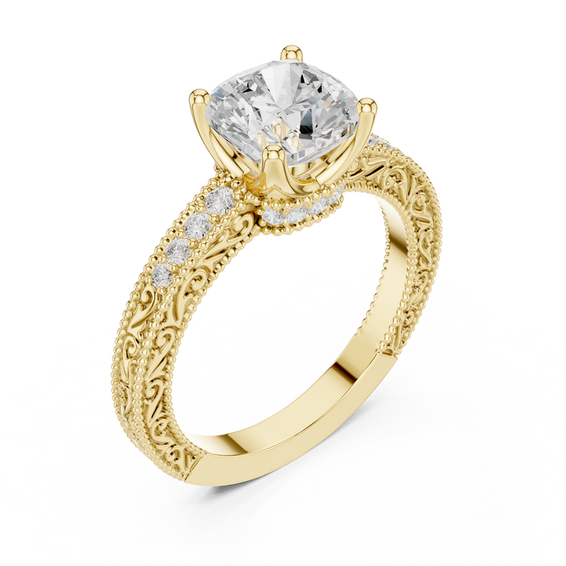 Ladies Ring DDLR-977 - Yellow Gold - Image