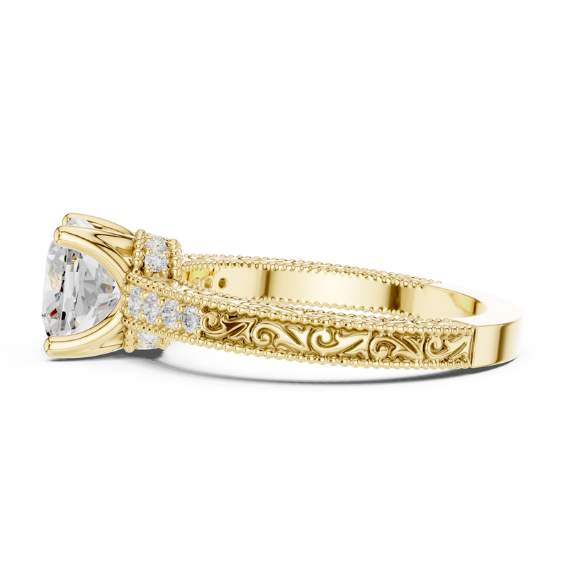 Ladies Ring DDLR-977 - Yellow Gold - Image