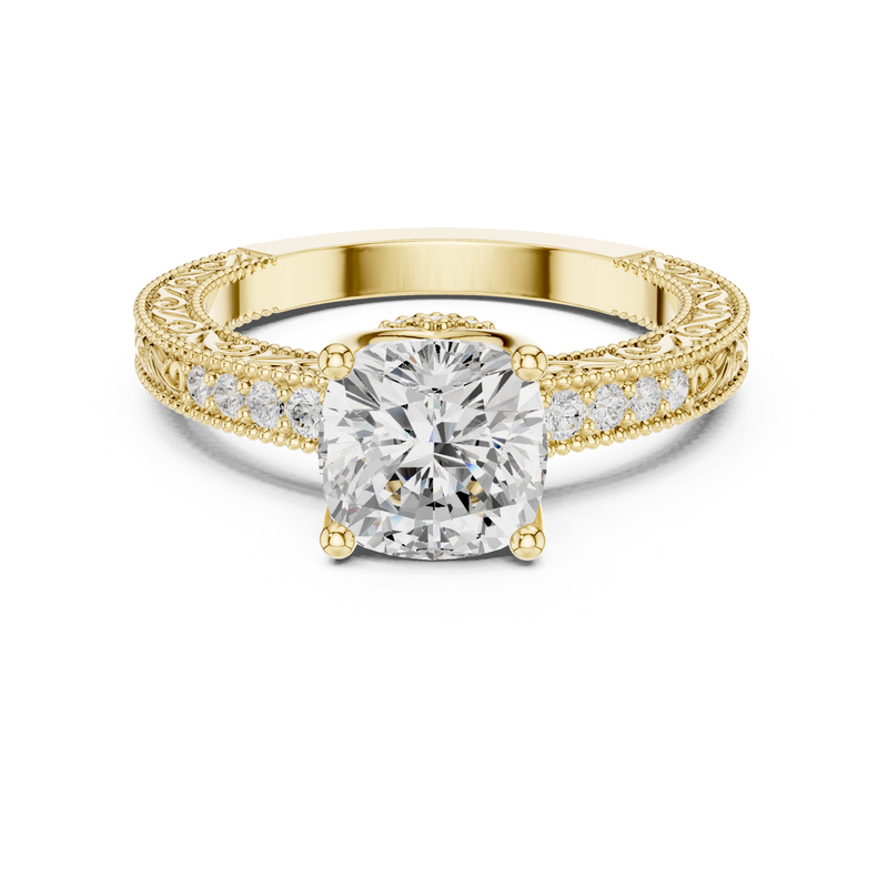 Ladies Ring DDLR-977 - Yellow Gold - Image