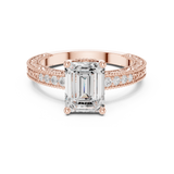 Ladies Ring DDLR-978@7 - Rose Gold - Image
