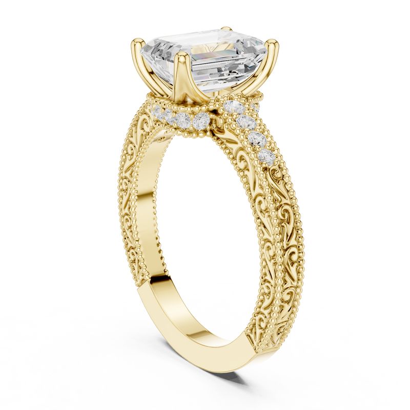 Ladies Ring DDLR-978@7 - Yellow Gold - Image