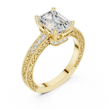 Ladies Ring DDLR-978@7 - Yellow Gold - Image