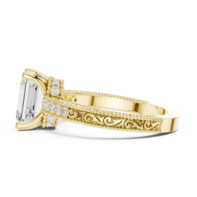 Ladies Ring DDLR-978@7 - Yellow Gold - Image