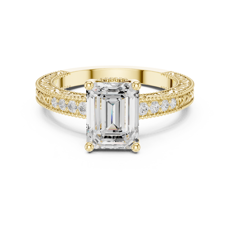 Ladies Ring DDLR-978@7 - Yellow Gold - Image