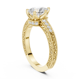 Ladies Ring DDLR-979@7 - Yellow Gold - Image