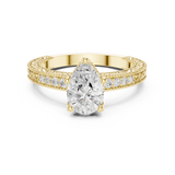 Ladies Ring DDLR-979@7 - Yellow Gold - Image