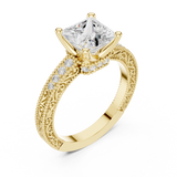 Ladies Ring DDLR-980@7 - Yellow Gold - Image