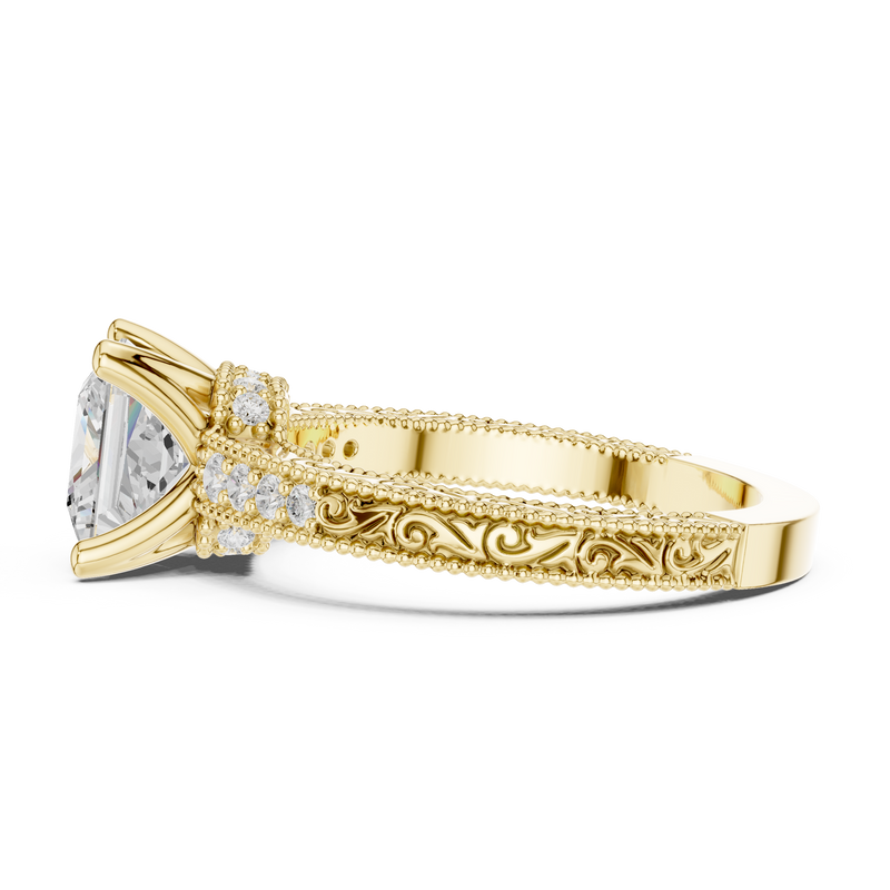 Ladies Ring DDLR-980@7 - Yellow Gold - Image