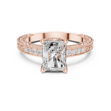 Ladies Ring DDLR-981@7 - Rose Gold - Image