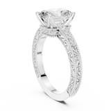 Ladies Ring DDLR-981@7 - White Gold - Image