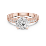 Ladies Ring DDLR-982@7 - Rose Gold - Image