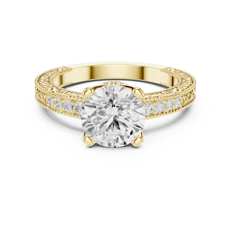 Ladies Ring DDLR-982@7 - Yellow Gold - Image
