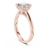 Ladies Ring DDLR-983@7 - Rose Gold - Image