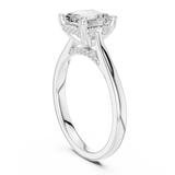 Ladies Ring DDLR-983@7 - White Gold - Image