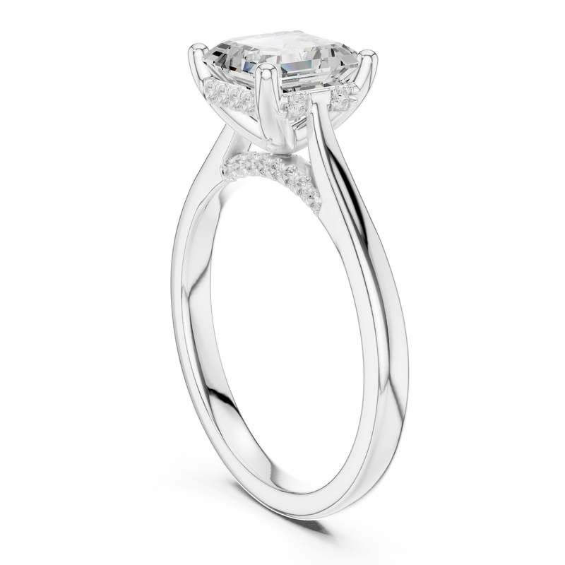 Ladies Ring DDLR-983@7 - White Gold - Image