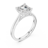 Ladies Ring DDLR-983@7 - White Gold - Image