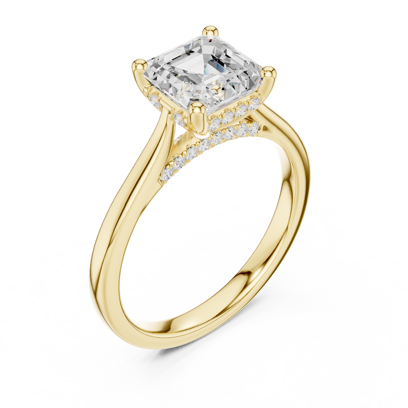 Ladies Ring DDLR-983@7 - Yellow Gold - Image