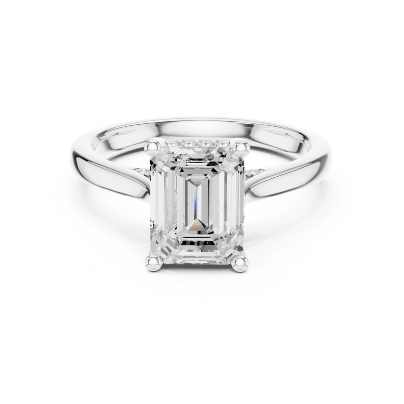 Ladies Ring DDLR-984@7 - White Gold - Image
