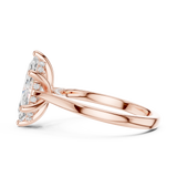 Ladies Ring DDLR-985@7 - Rose Gold - Image