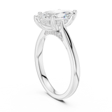 Ladies Ring DDLR-985@7 - White Gold - Image
