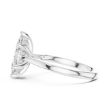 Ladies Ring DDLR-985@7 - White Gold - Image