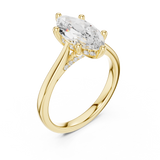 Ladies Ring DDLR-985@7 - Yellow Gold - Image