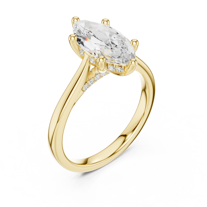 Ladies Ring DDLR-985@7 - Yellow Gold - Image