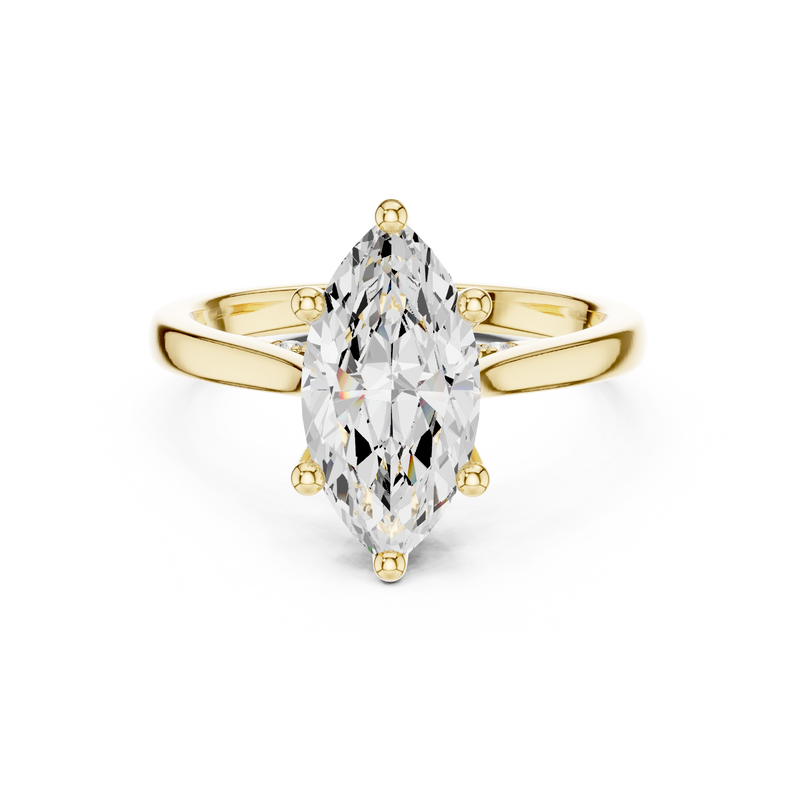 Ladies Ring DDLR-985@7 - Yellow Gold - Image
