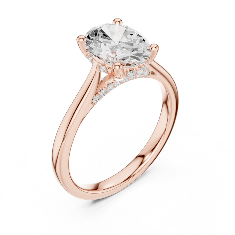 Ladies Ring DDLR-986 - Rose Gold - Image