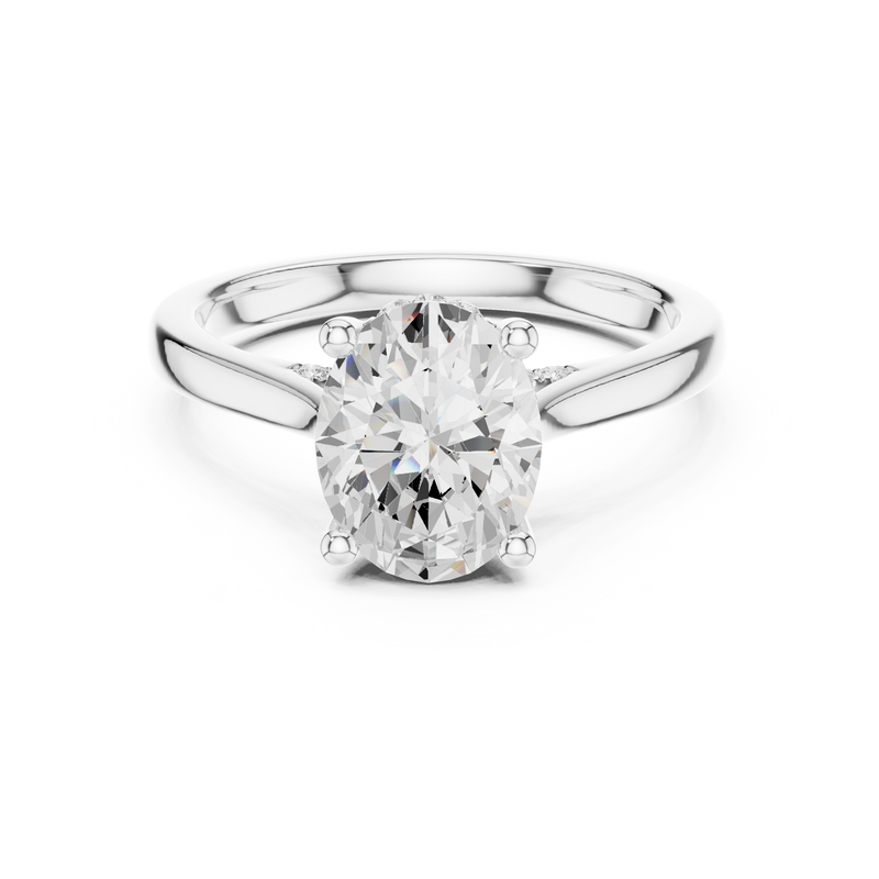 Ladies Ring DDLR-986 - White Gold - Image