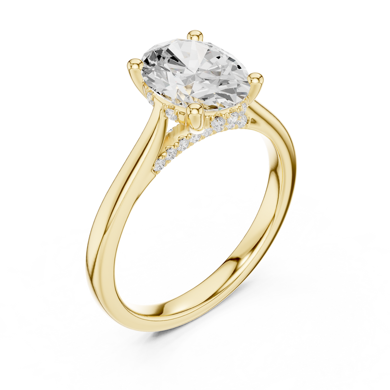 Ladies Ring DDLR-986 - Yellow Gold - Image