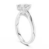 Ladies Ring DDLR-987@7 - White Gold - Image