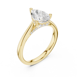 Ladies Ring DDLR-987@7 - Yellow Gold - Image