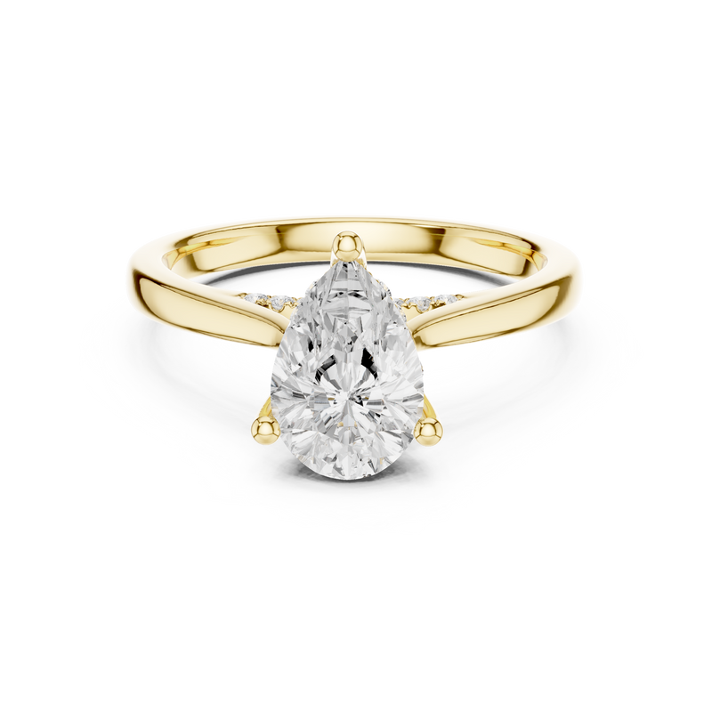 Ladies Ring DDLR-987@7 - Yellow Gold - Image