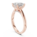 Ladies Ring DDLR-988@7 - Rose Gold - Image