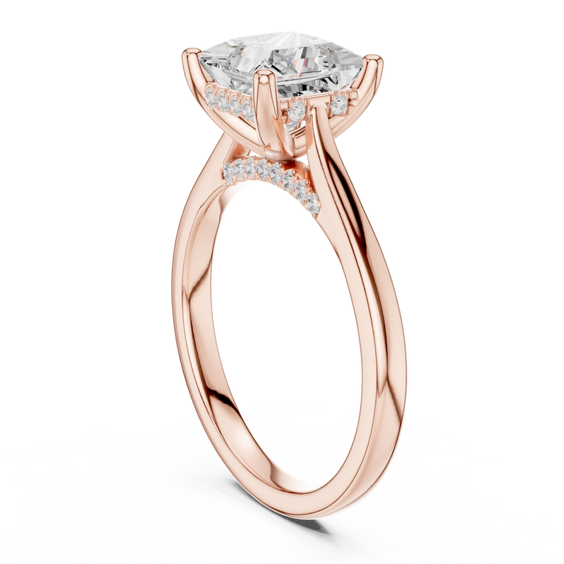 Ladies Ring DDLR-988@7 - Rose Gold - Image