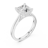 Ladies Ring DDLR-988@7 - White Gold - Image