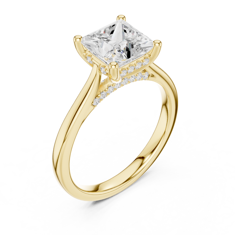 Ladies Ring DDLR-988@7 - Yellow Gold - Image