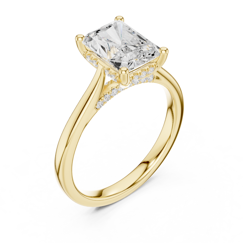 Ladies Ring DDLR-990@7 - Yellow Gold - Image