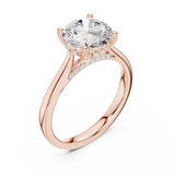 Ladies Ring DDLR-991@7 - Rose Gold - Image