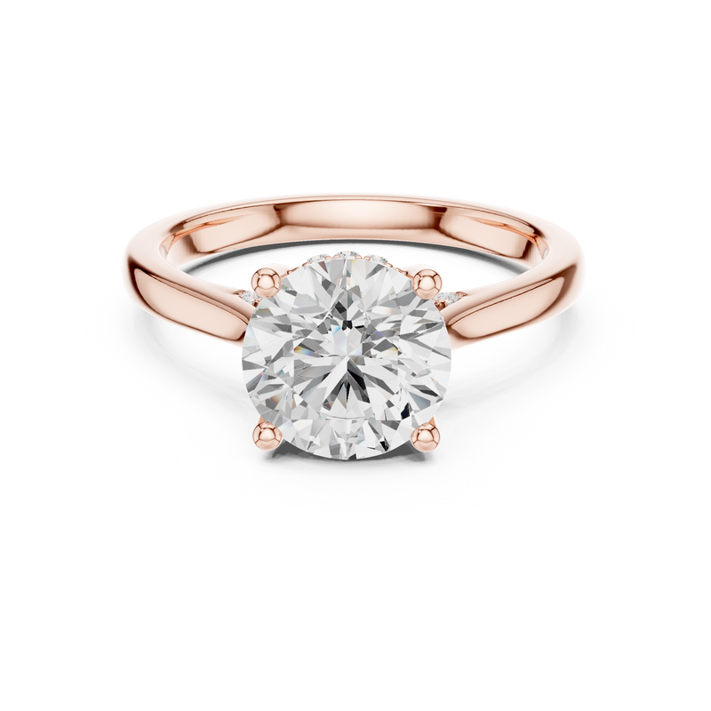 Ladies Ring DDLR-991@7 - Rose Gold - Image