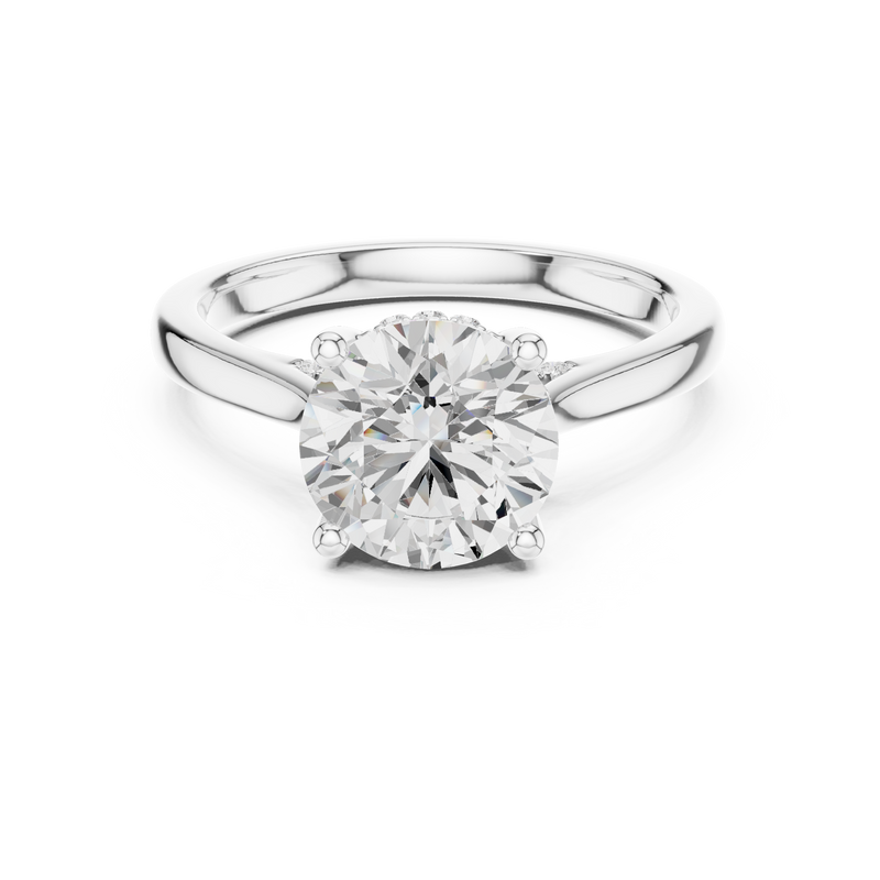 Ladies Ring DDLR-991@7 - White Gold - Image