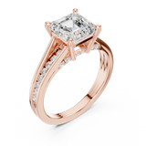 Ladies Ring DDLR-992@7 - Rose Gold - Image