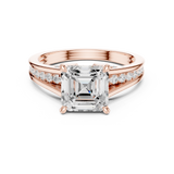 Ladies Ring DDLR-992@7 - Rose Gold - Image