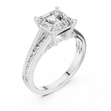 Ladies Ring DDLR-992@7 - White Gold - Image